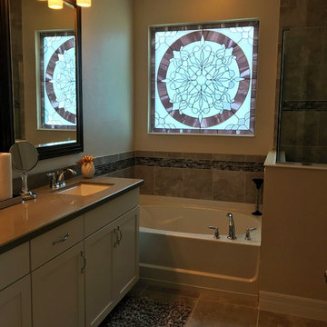 Beveled piece for Master Bath