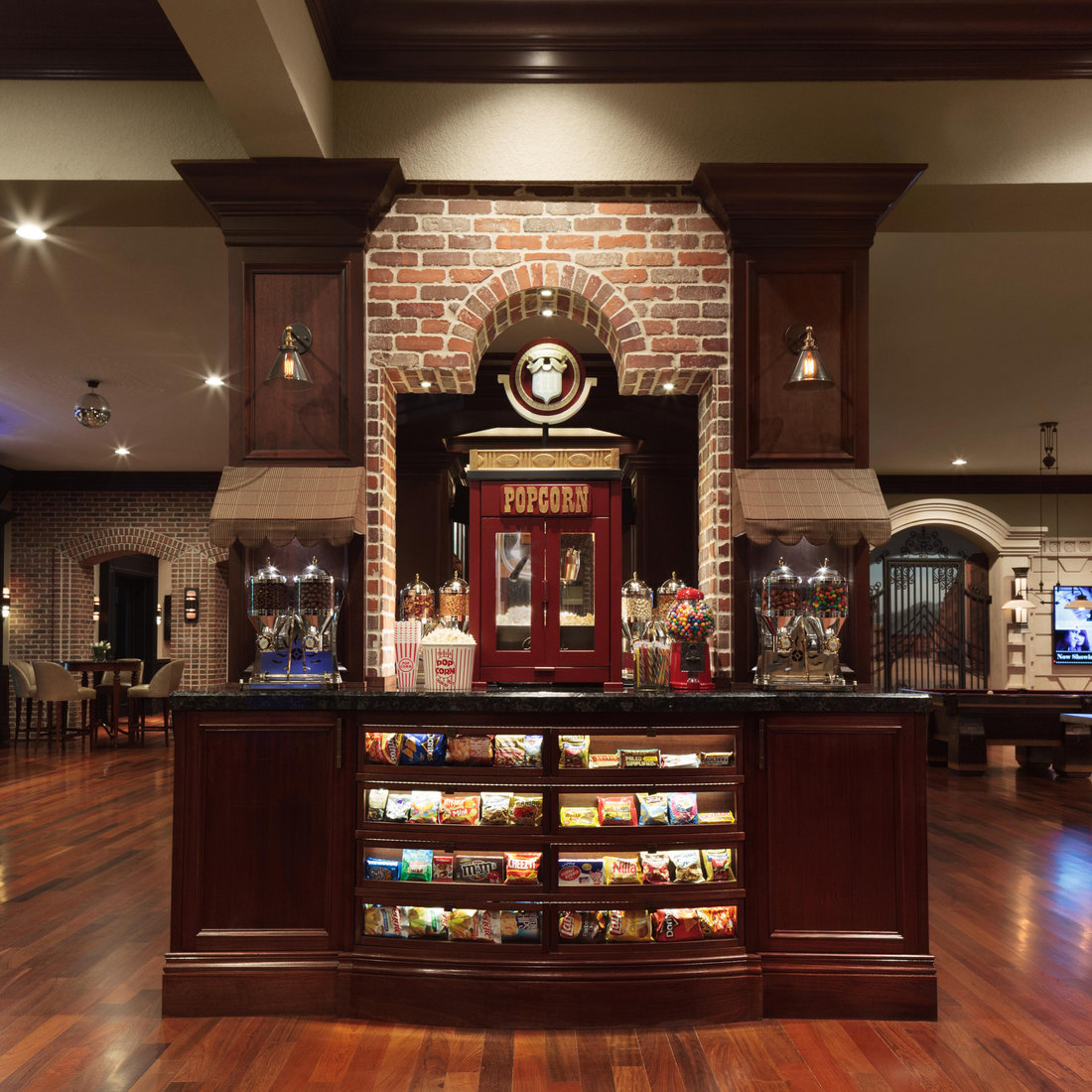 Custom Snack Bar
