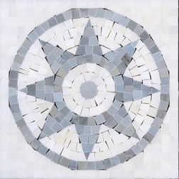 Contemporary Mosaic Tile by All Marble Tiles