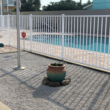 Hurricane Michael survivor wood and aluminum fence!