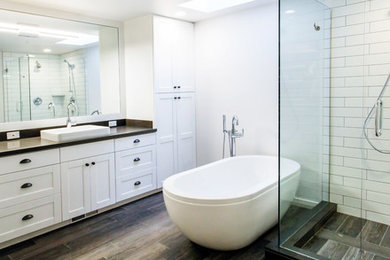 Bathroom - contemporary bathroom idea in Seattle