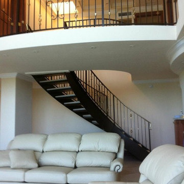 Leather Sofa Set - Naples Florida Penthouse