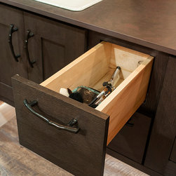 Vanity Wall Mount with Two Drawers - Bathroom Vanities And Sink Consoles