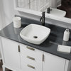 R2-5011-B Biscuit Porcelain Vessel Sink, R9-7001 Faucet, Antique Bronze