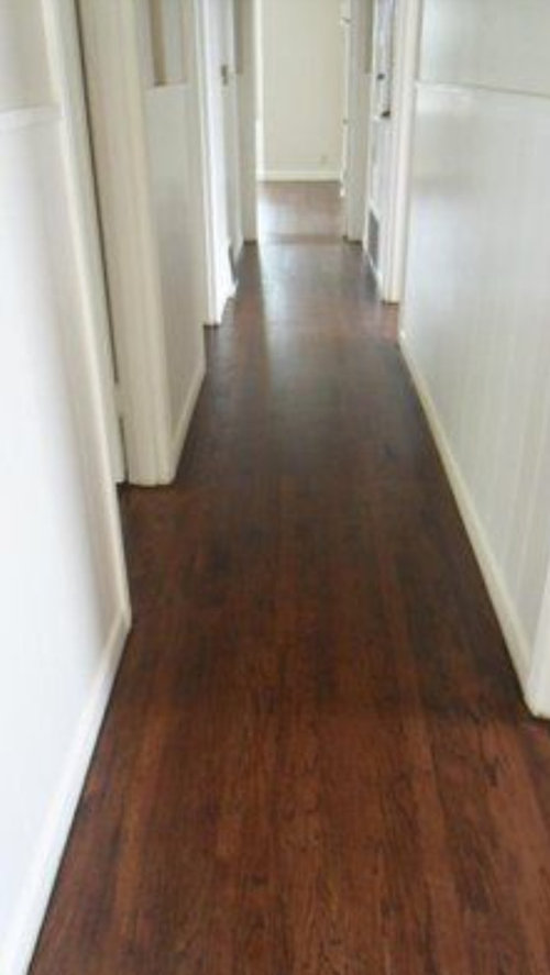 Can I Stain My Red Oak Floors A Deep Ebony Color