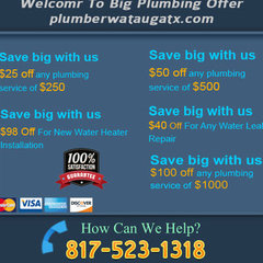 Plumber Watauga TX