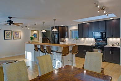 Contemporary kitchen in Baltimore.