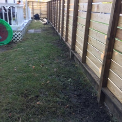 Cottage Wood Fence - Horizontal - Home Fencing And Gates