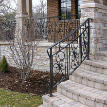 front steps/rail
