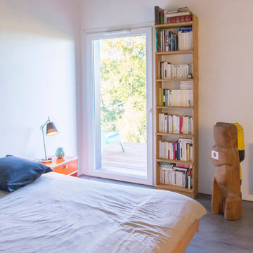 Nhà container độc đáo của một nghệ sĩ ở Pháp