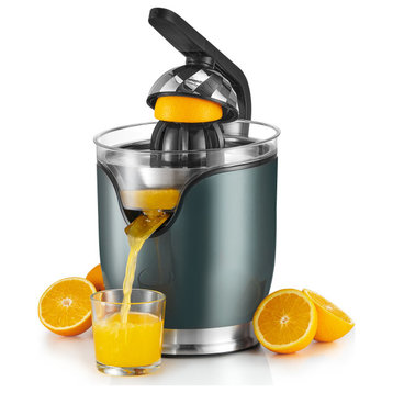 VEVOR Electric Citrus Juicer with 2 Cones 150W Orange Squeeze Lemon Juicer Maker