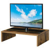Convenience Concepts Designs2Go Small TV/Monitor Riser in Nutmeg Wood Finish