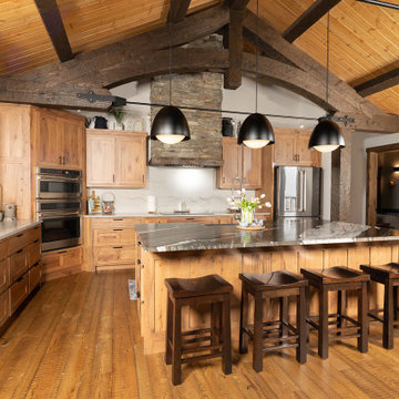 Luxury Timber Frame Residence in Montana