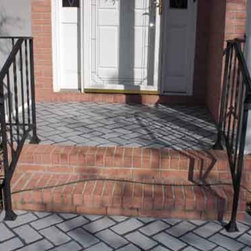 Silver Gray Stamped Porch - Outdoor Products