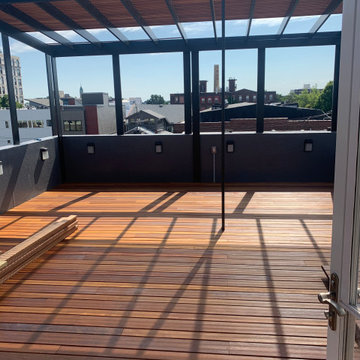 Rooftop deck