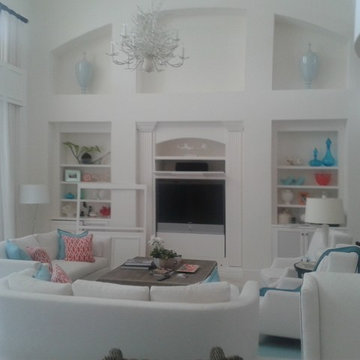 custom built in media cabinets