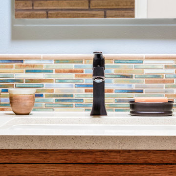 Wright Inspired bathrooms