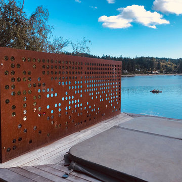 Hot Tub Privacy Screen