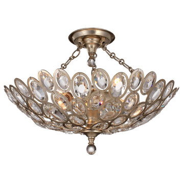 Sterling 3 Light Distressed Twilight Ceiling Mount