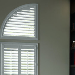 Hunter Douglas Palm Beach&trade; Polysatin Shutters - Window Blinds