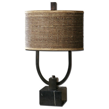 Hope 2 Light Table Lamp, Rustic Bronze