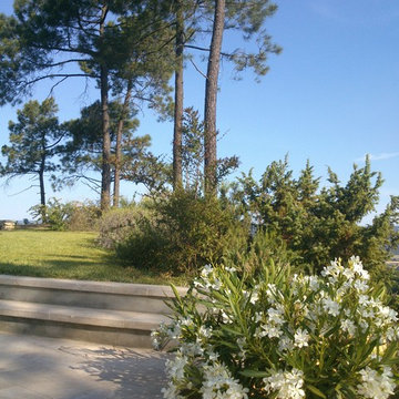 Jardin dans les ocres