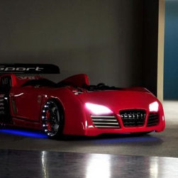 Audi Race Car Bed Red - Bedroom Products