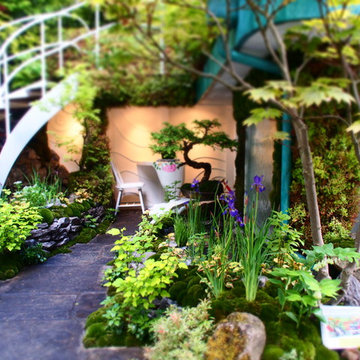 チェルシーフラワーショー2016　千里千庭　ガレージガーデン