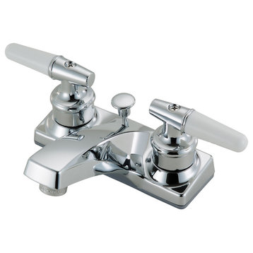 Hardware House Two Handle Lavatory Faucet, Chrome