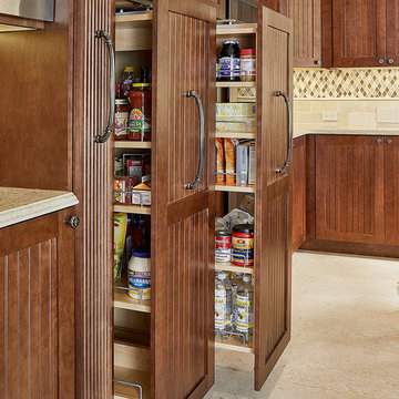 Transitional Plano Kitchen with Open Concept & Maximized Storage