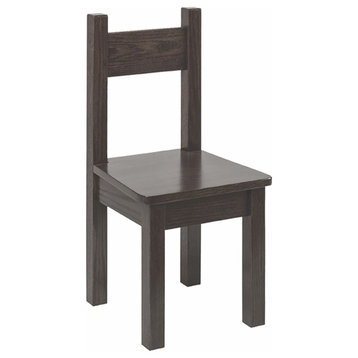 Amish Made Oak Child's Mission Chair, Sandstone Stain