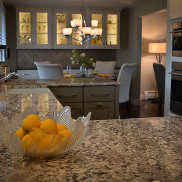 Bianco Antico Granite and Quartz!