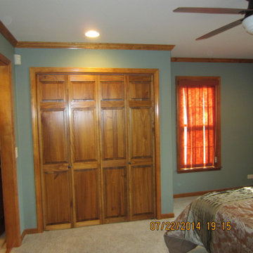 Carol Stream Doctor office converted to first flooor Master Bedroom Suite