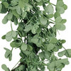 Frohock 27" Creeping Woodsorrel Artificial Wreath, Green