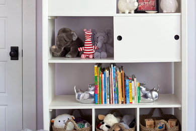 Transitional kids' room photo in Denver