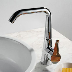 Chrome Finish Solid Brass Kitchen Tap T0787 - Kitchen Faucets
