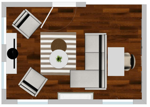 Furniture layout vs. Floor plan - Your BRILLIANCE needed! | Houzz Forum
