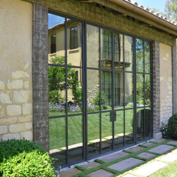 Jada Windows Thermally Broken Steel French Doors with Sidelites