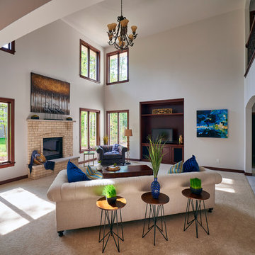 Two-Story Family Room
