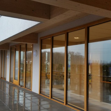 NUR HOLZ Massivholzhaus Bürogebäude