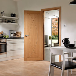 Pesaro Oak Prefinished Internal Door - Internal Doors