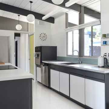 Eichler original kitchen restoration