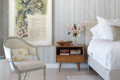 Transitional bedroom photo in Denver