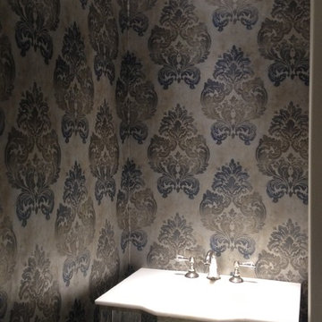 Wallpapered Bathrooms