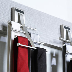 TAG Hardware | ELITE Tie Hooks in Matte Aluminum - Wall Hooks