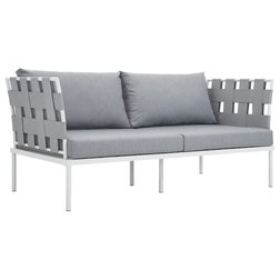 Contemporary Outdoor Loveseats by PARMA HOME