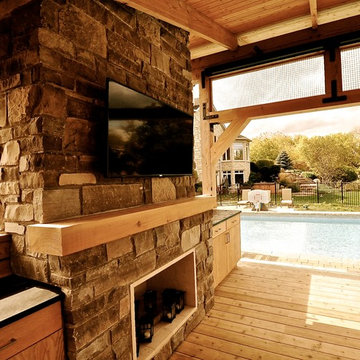 Nottawa Pool Cabana