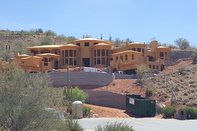 Photo of a mediterranean home in Phoenix.