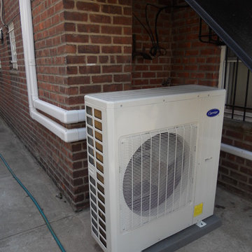 Ductless Air conditioning inside unit and outside unit pictures
