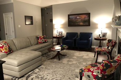 Living room - eclectic living room idea